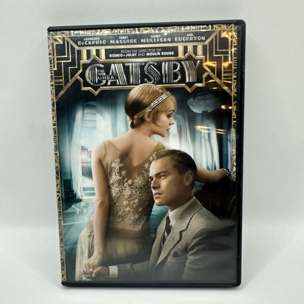 The Great Gatsby DVD Movie PG13 Leonardo DiCaprio Warner Bros Romantic Drama